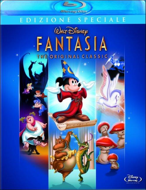 Fantasia di James Algar,Bill Roberts,Paul Satterfield,Hamilton Luske,Wilfred Jackson,Samuel Armstrong,Norman Ferguson,T. Hee,Jim Handley,Ford Beebe - Blu-ray