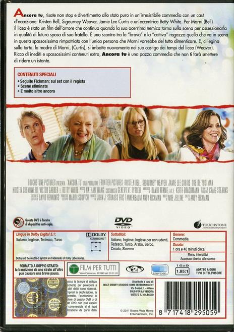 Ancora tu! di Andy Fickman - DVD - 2