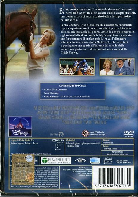 Un anno da ricordare di Randall Wallace - DVD - 2