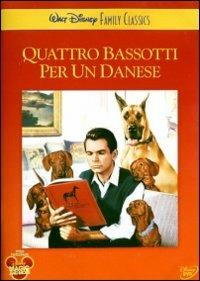 Quattro bassotti per un danese di Norman Tokar - DVD