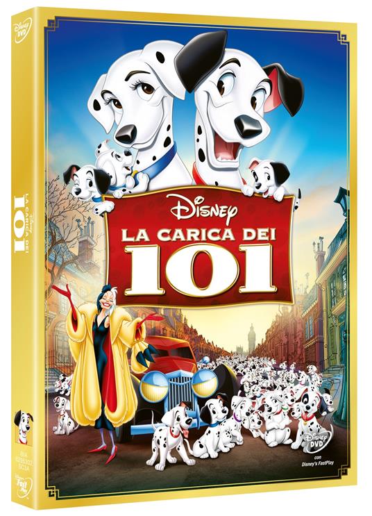 La carica dei 101 - DVD - Film di Wolfgang Reitherman , Hamilton Luske  Animazione