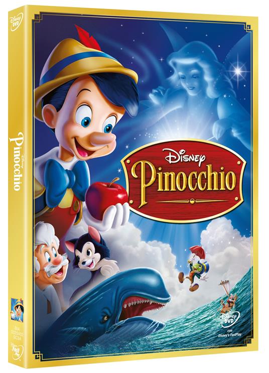 Pinocchio - DVD - Film di Ben Sharpsteen , Hamilton Luske Animazione | IBS