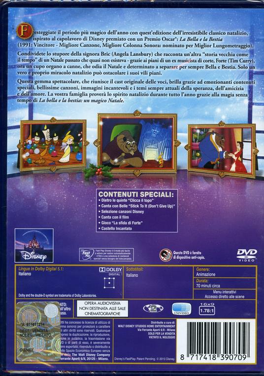 La Bella e la Bestia. Un magico Natale di Andy Knight - DVD - 2