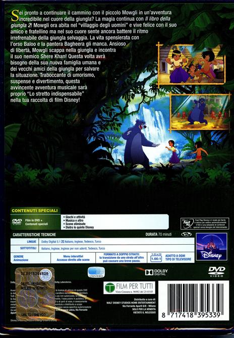 Il libro della giungla 2 di Steve Trenbirth - DVD - 2