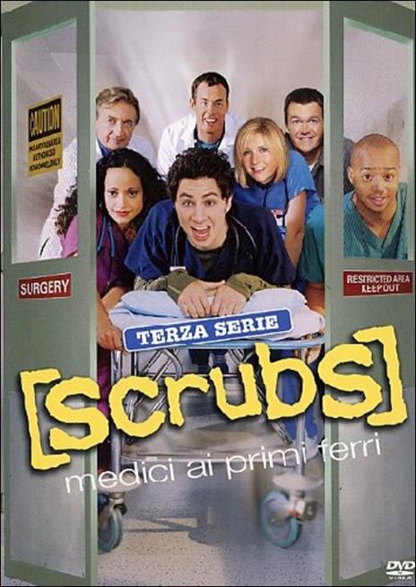 Scrubs. Medici ai primi ferri. Serie 3 (4 DVD) di Bill Lawrence,Michael Spiller,John Inwood - DVD