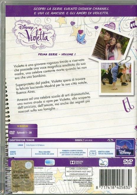 Violetta. Stagione 1. Vol. 1 (9 DVD) di Jorge Nisco,Martín Saban - DVD - 2