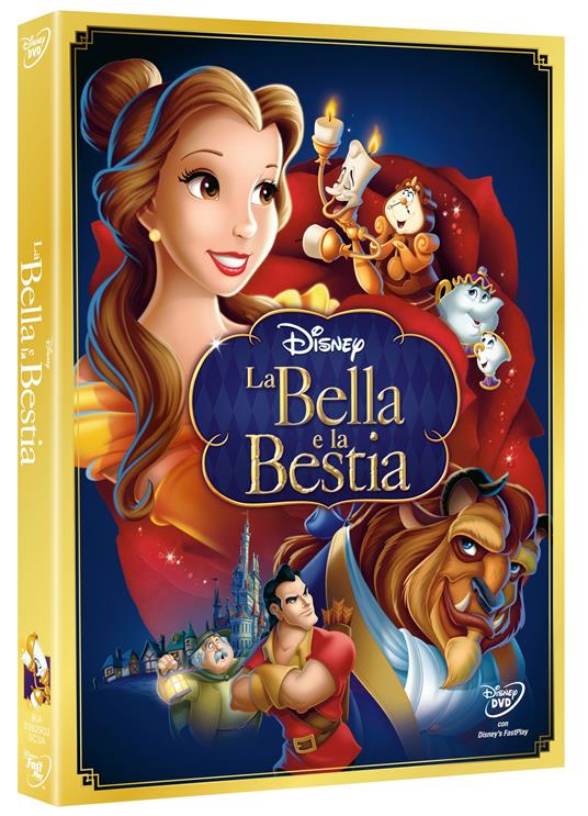 La Bella e la Bestia - DVD - Film di Gary Trousdale , Kirk Wise Animazione  | IBS