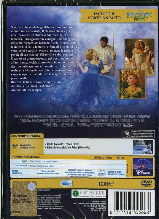 Cenerentola di Kenneth Branagh - DVD - 2