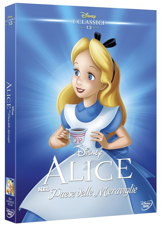 Alice nel Paese delle meraviglie (DVD) - DVD - Film di Clyde Geronimi ,  Hamilton Luske Animazione | IBS