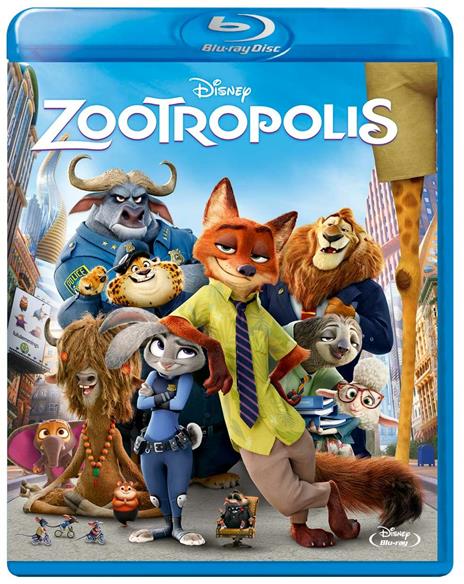 Zootropolis (Blu-ray) di Byron Howard,Rich Moore,Jared Bush - Blu-ray