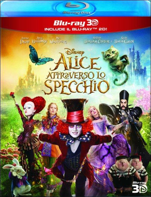 Alice attraverso lo specchio 3D (Blu-ray + Blu-ray 3D) - Blu-ray + Blu-ray  3D - Film di James Bobin Fantastico | IBS