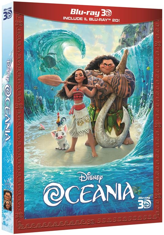 Oceania 3D (Blu-ray + Blu-ray 3D) - Blu-ray + Blu-ray 3D - Film di Ron  Clements , John Musker Animazione | IBS