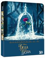 La bella e la bestia. Live Action. Con Steelbook (Blu-ray + Blu-ray 3D)