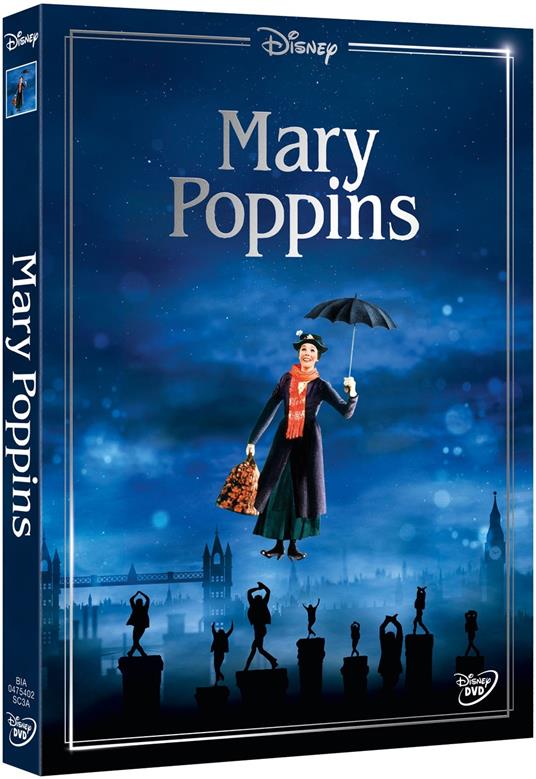 Mary Poppins. Limited Edition 2017 (DVD) - DVD - Film di Robert Stevenson  Commedia | IBS