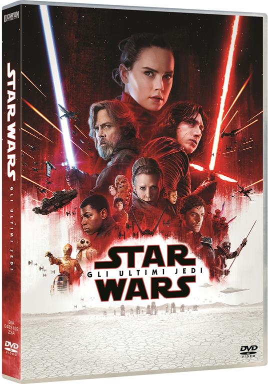 Star Wars. Gli ultimi Jedi (DVD) - DVD - Film di Rian Johnson Fantastico |  IBS