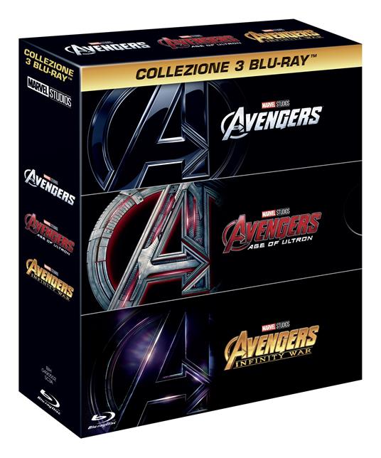 Cofanetto trilogia Avengers (3 Blu-ray) - Blu-ray - Film di Joe Russo ,  Anthony Russo Fantasy e fantascienza | IBS