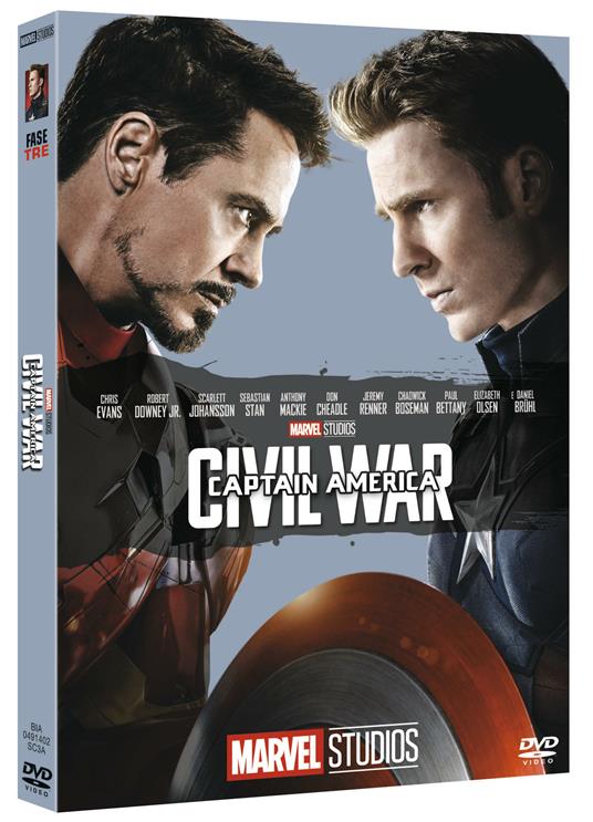 Captain America. Civil War di Anthony Russo,Joe Russo - DVD - 2