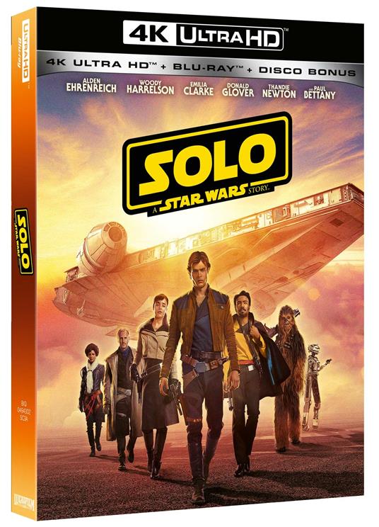 Solo. A Star Wars Story (Blu-ray Ultra HD 4K) di Ron Howard - Blu-ray Ultra HD 4K