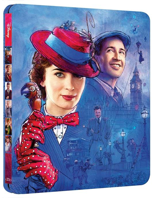 Il ritorno di Mary Poppins. Con Steelbook (Blu-ray) di Rob Marshall - Blu-ray