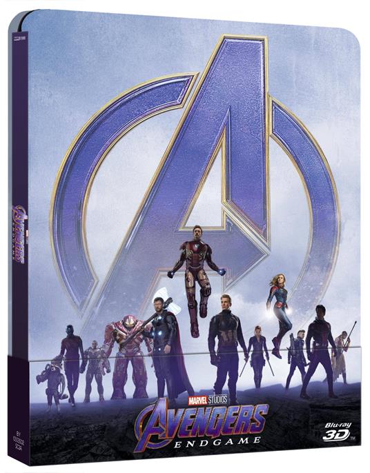 Avengers. Endgame. Con Steelbook (Blu-ray + Blu-ray 3D) - Blu-ray + Blu-ray  3D - Film di Anthony Russo , Joe Russo Avventura