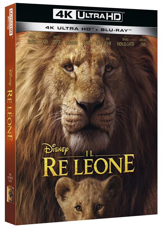 Il Re Leone Live Action (Blu-ray + Blu-ray Ultra HD 4K) - Blu-ray