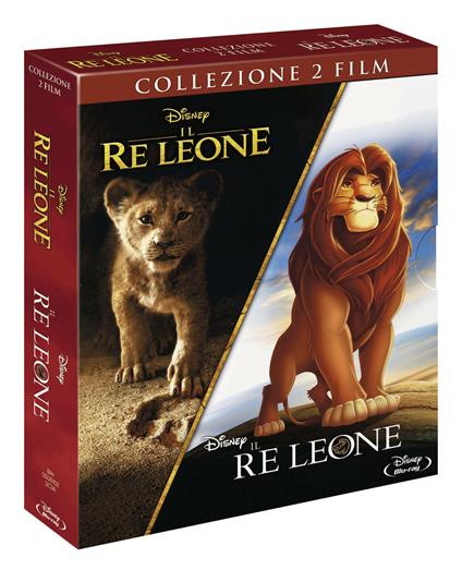 Il Re Leone. Cofanetto con versione animata e Live Action (2 Blu-ray) di Jon Favreau,Roger Allers,Rob Minkoff