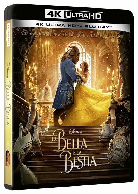 La Bella e la Bestia Live Action. Repack 2021 (DVD) - DVD - Film