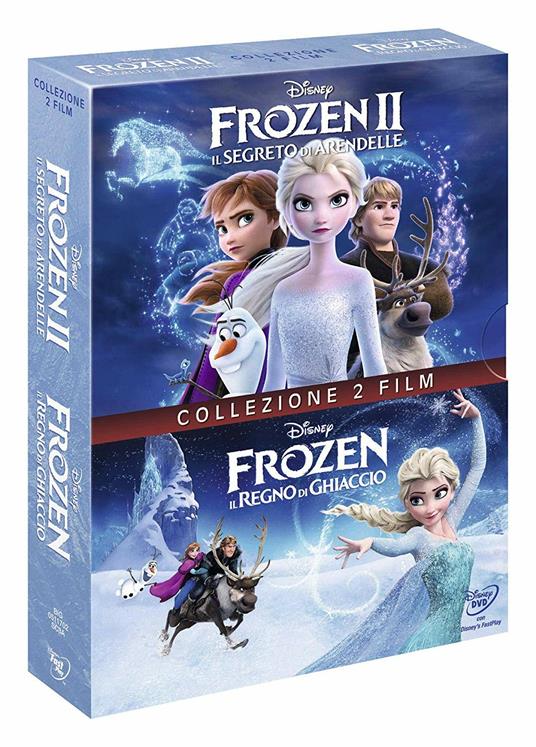 Cofanetto Frozen 1-2 (DVD) - DVD - Film di Jennifer Lee , Chris Buck  Bambini e ragazzi