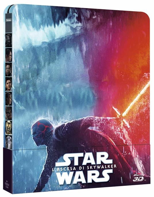 Star Wars. L'ascesa di Skywalker (Blu-ray 3D Steelbook) - Blu-ray 3D - Film  di J. J. Abrams Fantastico | IBS