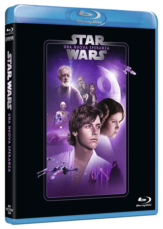 Star Wars. Episodio IV. Una nuova speranza (Blu-ray) - Blu-ray - Film di  George Lucas Fantastico | IBS