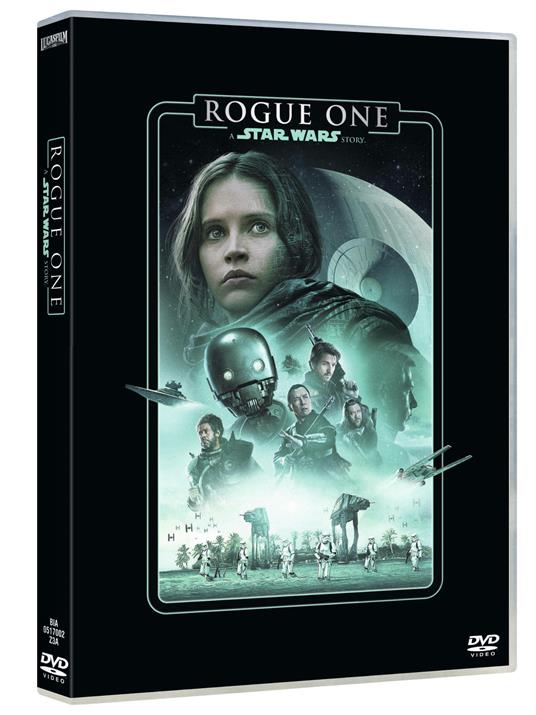 Rogue One. A Star Wars Story (DVD) - DVD - Film di Gareth Edwards  Fantastico | IBS