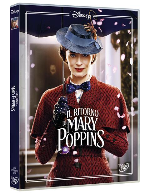 Il ritorno di Mary Poppins. Repack 2021 (DVD) - DVD - Film di Rob Marshall  Avventura | IBS