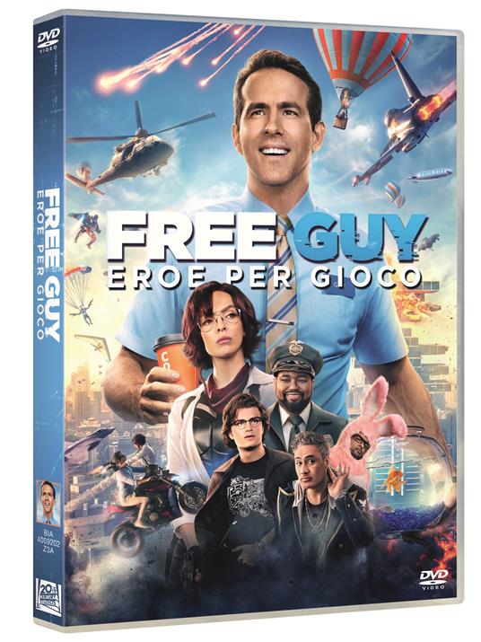 Free Guy. Eroe per gioco (DVD) di Shawn Levy - DVD