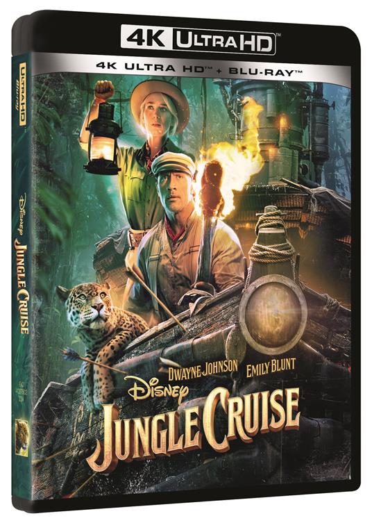 Jungle Cruise (Blu-ray + Blu-ray Ultra HD 4K) di Jaume Collet-Serra - Blu-ray + Blu-ray Ultra HD 4K