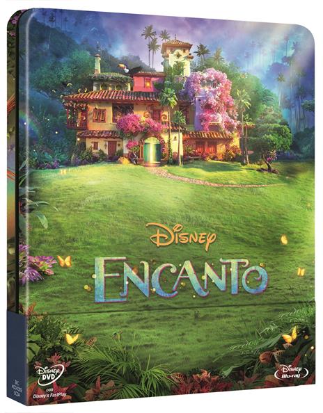 Encanto. Con Steelbook (DVD + Blu-ray) di Byron Howard,Jared Bush - DVD + Blu-ray