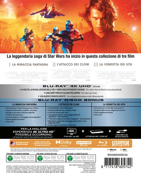 vendita DVD, Blu-Ray, 4K e UHD: Il Signore degli anelli - La  Trilogia Cinematografica - 3 Film Collection (3 DVD)