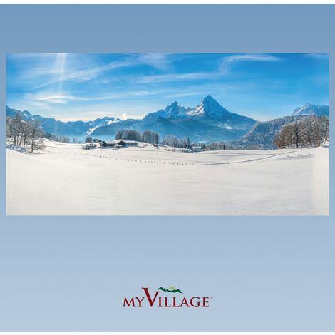 Sfondo Poster Alpi 150x75cm Myvillage Myp19 Presepe - 2