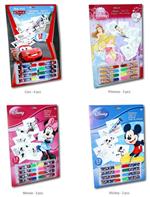 Disney. Set Colora E Gioca . 4 Pezzi Assortiti. 11692set