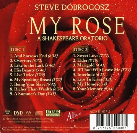 My Rose - CD Audio di S. Dobrogosz - 2