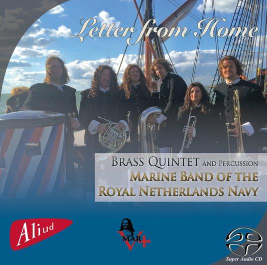 Letter from Home - SuperAudio CD di Marine Band of the Royal Netherlands Navy,Brass Quintet and Percussion