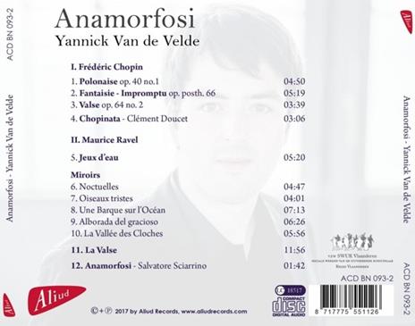 Anamorfosi - CD Audio di Yannick Van De Velde - 2