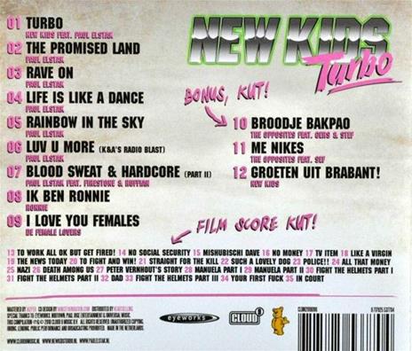 New Kids Turbo Soundtrack - CD Audio - 2