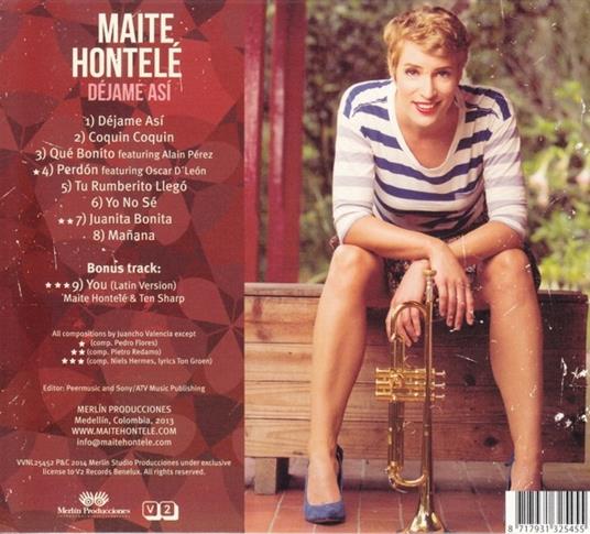 Dejame Asi - CD Audio di Maite Hontele - 2