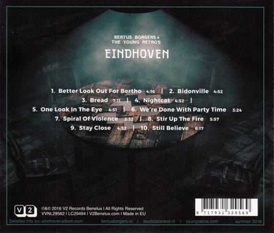 Eindhoven - CD Audio di Bertus Borgers & the Young Retro's - 2