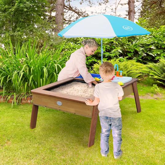 AXI Tavolo per Sabbia e Acqua Linda con Cucina da Gioco Marrone - Axi -  Piscine e giochi in spiaggia - Giocattoli | IBS