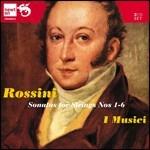 Sonate per archi n.1, n.2, n.3, n.4, n.5, n.6 - CD Audio di Gioachino Rossini,Musici