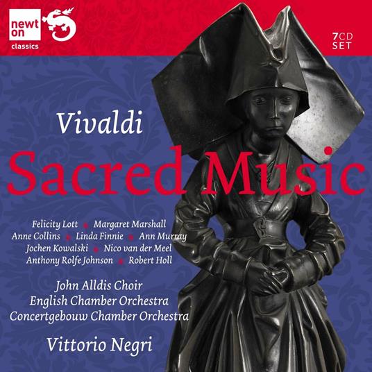 Musica sacra - CD Audio di Antonio Vivaldi,Vittorio Negri