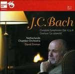 Sinfonie op.6, op.7, op.18 - CD Audio di Johann Christian Bach,David Zinman
