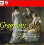 Sonate per violino e chitarra op.8 - CD Audio di Franco Mezzena,Filippo Gragnani,Massimo Scattolin