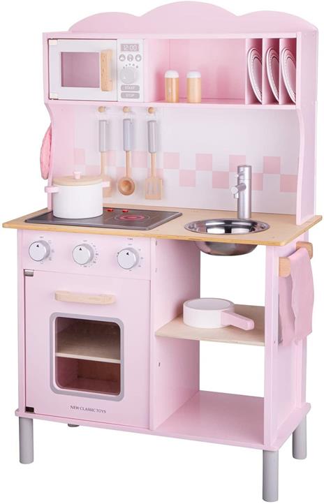 Cucina moderna rosa in legno. New Classic Toys (11067) - 2